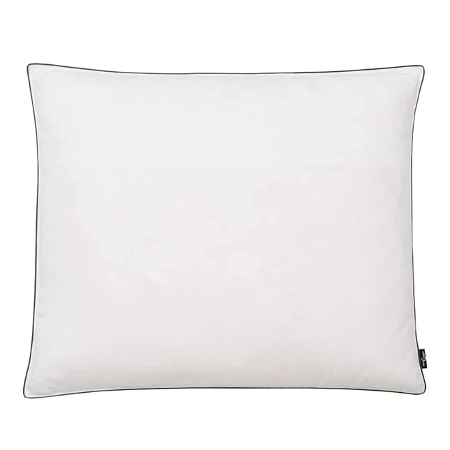 puder 2 stk. dun-/fjerfyld let 70x60 cm hvid