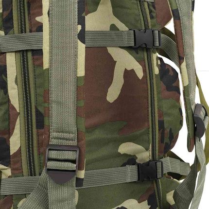 duffelbag i 3-i-1 army-stil 45 l camouflage