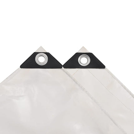 presenning 650 g/m² 2 x 3 m hvid