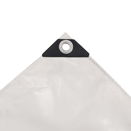 presenning 650 g/m² 4 x 8 m hvid