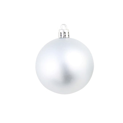 julekuglesæt 100 stk. 3/4/6 cm sølvfarvet