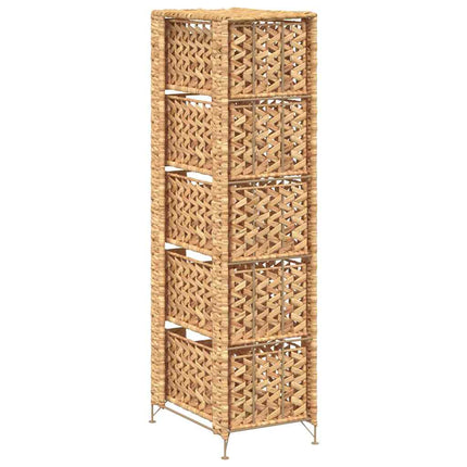 opbevaringsenhed med 6 kurve 47 x 37 x 100 cm vandhyacint