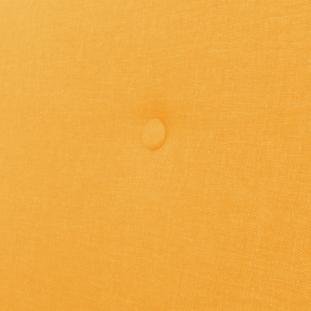 sofasæt i 3 dele stof gul