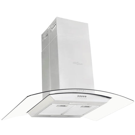 ø-emhætte 90 cm rustfrit stål 756 m³/t LED