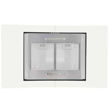 ø-emhætte 90 cm rustfrit stål 756 m³/t LED