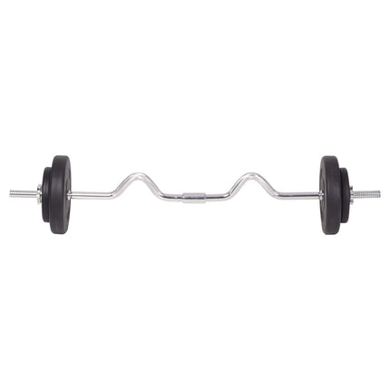 vægtstangs- og håndvægtssæt 90 kg