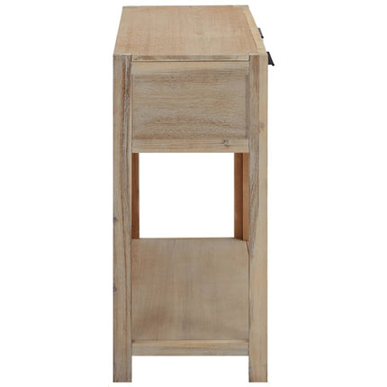 konsolbord 82x33x73 cm massivt akacietræ