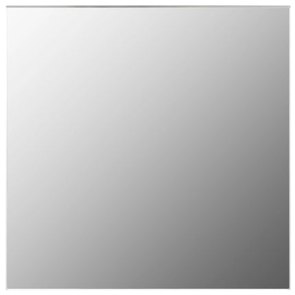 vægspejlssæt i 7 dele firkantet glas