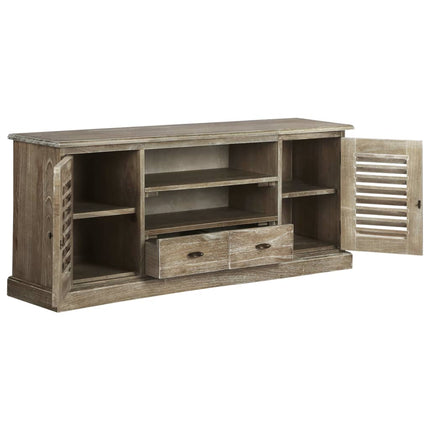 tv-skab 145x35x60 cm massivt minditræ