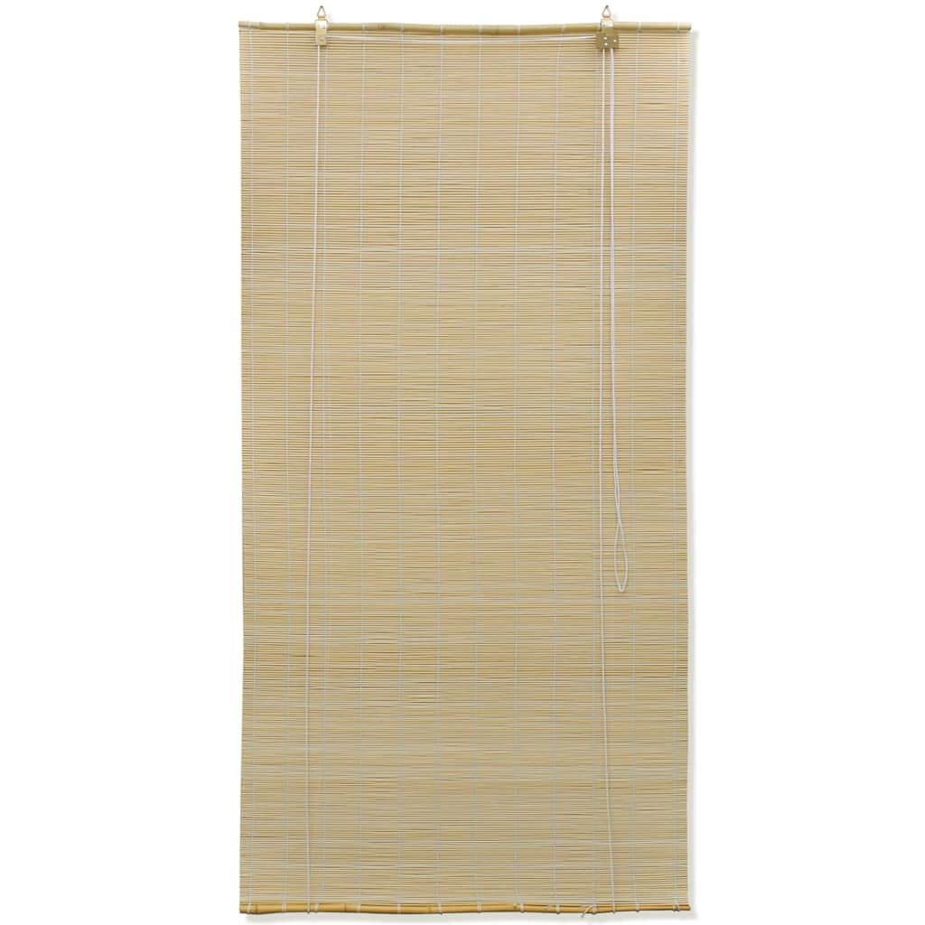 rullegardin 150x160 cm bambus naturfarvet