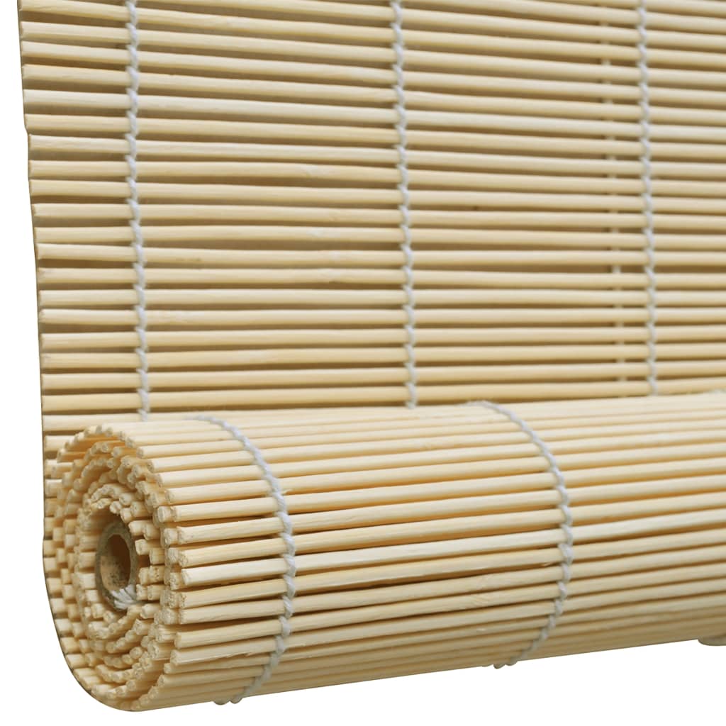 rullegardin 150x160 cm bambus naturfarvet