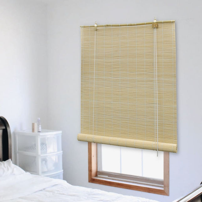 rullegardin 140x220 cm bambus naturfarvet