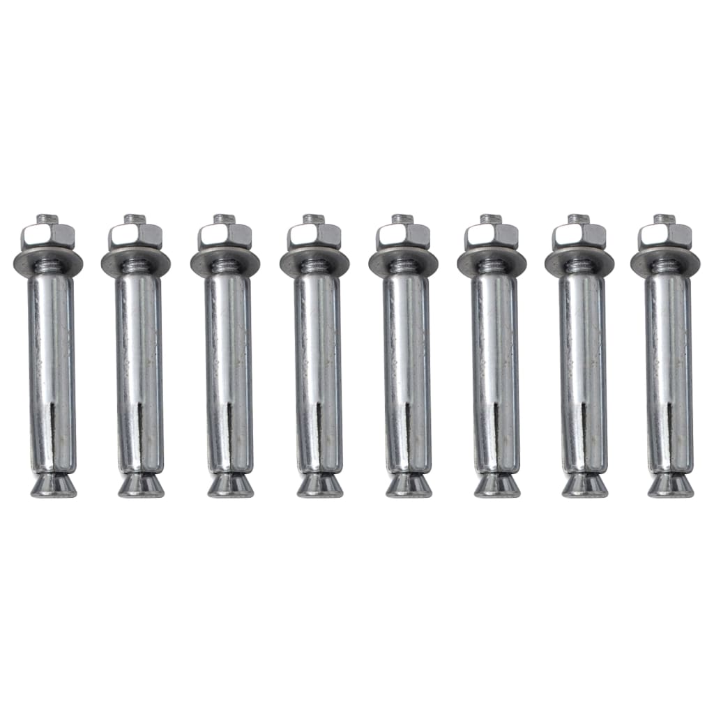 parkeringsklodser 2 stk. gummi 49 x 15 x 9 cm