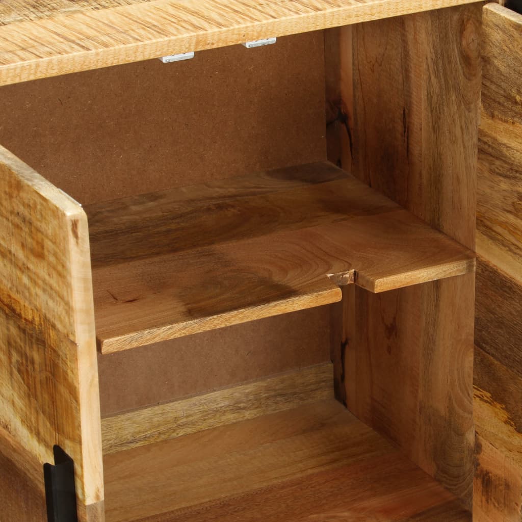 skænk i massivt mangotræ 150 x 40 x 80 cm