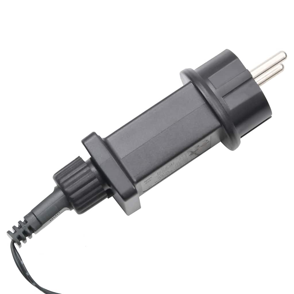 Lyskæde med 600 LED'er 60 m 8 lyseffekter IP44 varm hvid