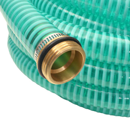 sugeslange med messingstik 3 m 25 mm grøn