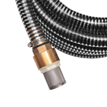 sugeslange med messingstik 7 m 25 mm sort
