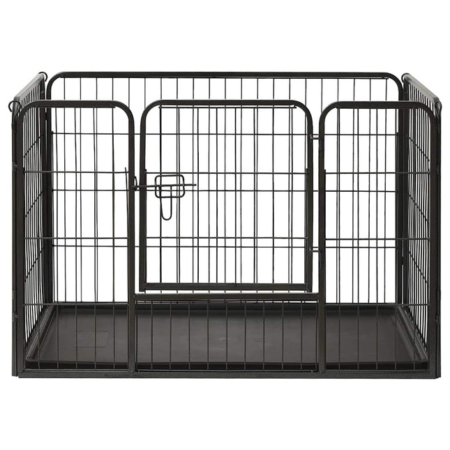 hvalpegård 91,5x59x61 cm stål
