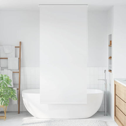 rullegardin til badeværelse 100x240 cm hvid