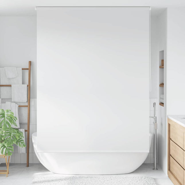 rullegardin til badeværelse 140x240 cm hvid