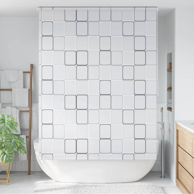 rullegardin til badeværelse 140x240 cm firkanter
