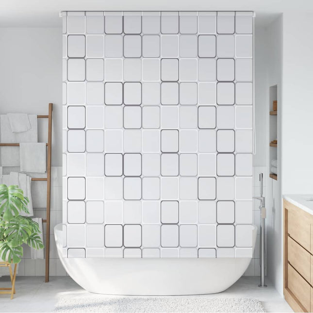 rullegardin til badeværelse 160x240 cm firkanter