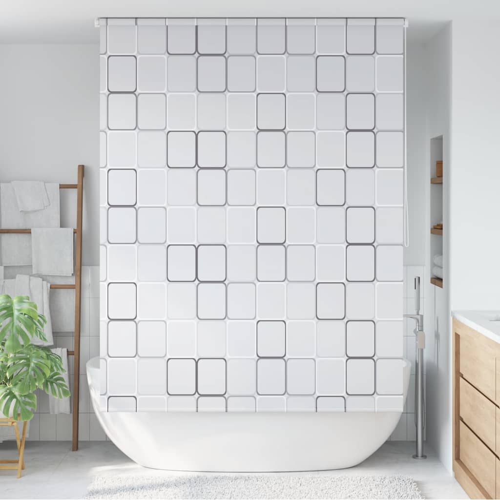 rullegardin til badeværelse 160x240 cm firkanter