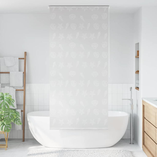 rullegardin til badeværelse 100x240 cm søstjerner