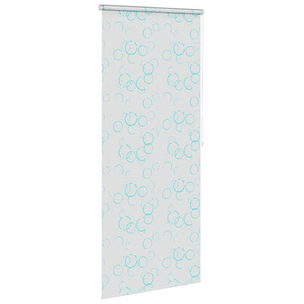 rullegardin til badeværelse 100x240 cm bobler