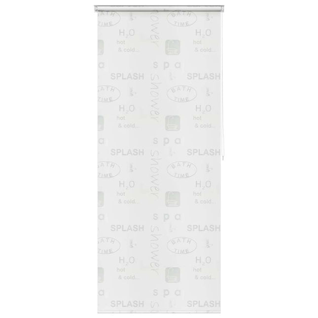 rullegardin til badeværelse 80x240 cm splash