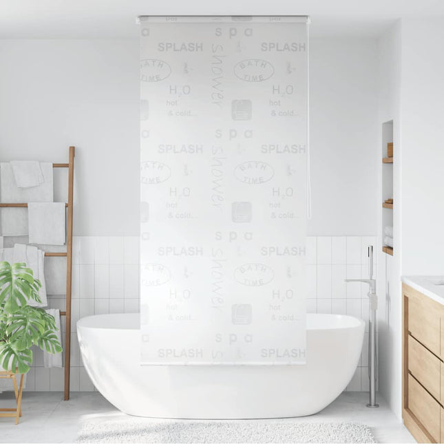 rullegardin til badeværelse 80x240 cm splash