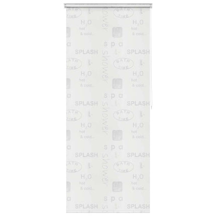 rullegardin til badeværelse 100x240 cm splash
