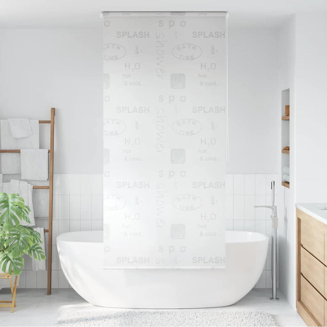 rullegardin til badeværelse 100x240 cm splash