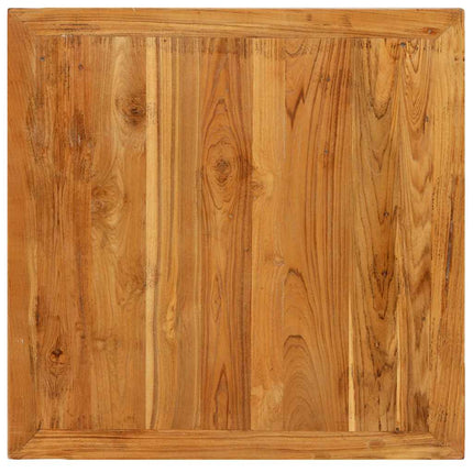 barbord 60x60x107 cm massivt genbrugsteak