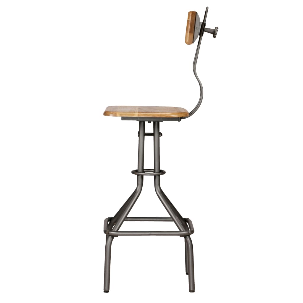 barsæt 3 dele massivt genanvendt teak