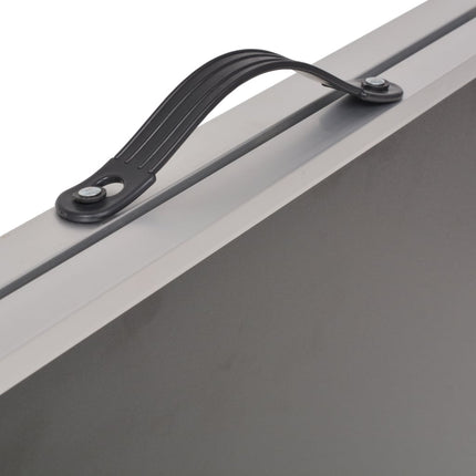 klapbord til tapetsering MDF og aluminium 200 x 60 x 78 cm