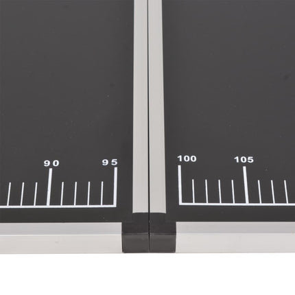 klapbord til tapetsering MDF og aluminium 200 x 60 x 78 cm