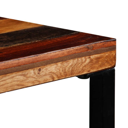 barbord 120x60x106 cm massivt genbrugstræ