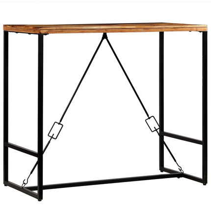 barbord 120x60x106 cm massivt genbrugstræ