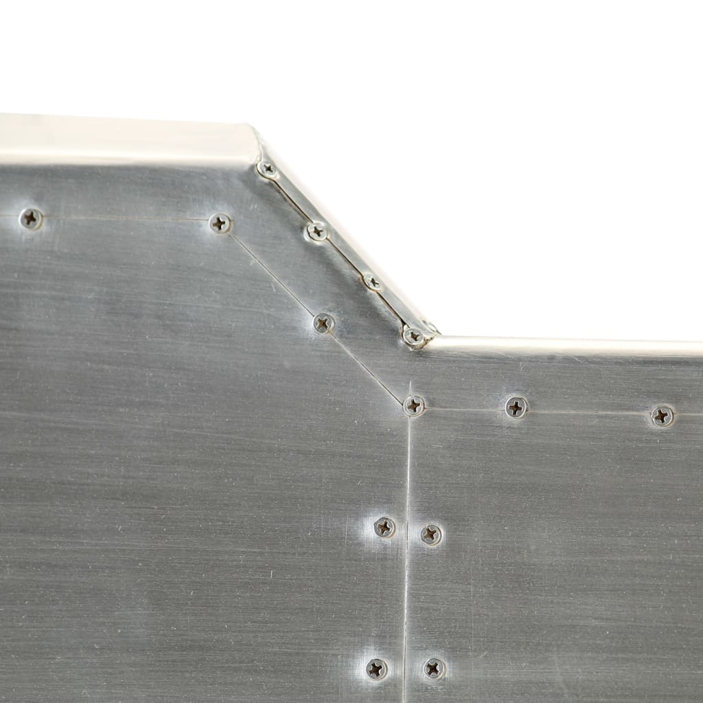 Aviator-skrivebord vintage flyverstil 120 x 60 x 76 cm