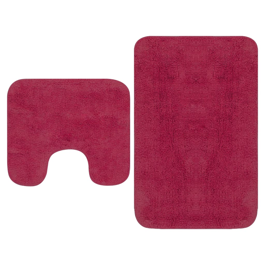 bademåttesæt i 2 dele stof fuchsia