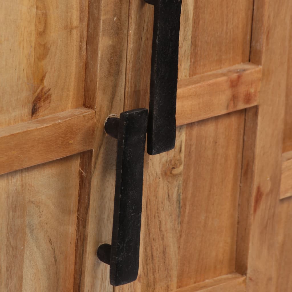 skænk 60x35x76 cm massivt akacietræ brun