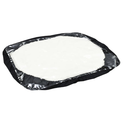 saltspreder strøvogn PVC og stål 106 x 73 x 76 cm 45 l