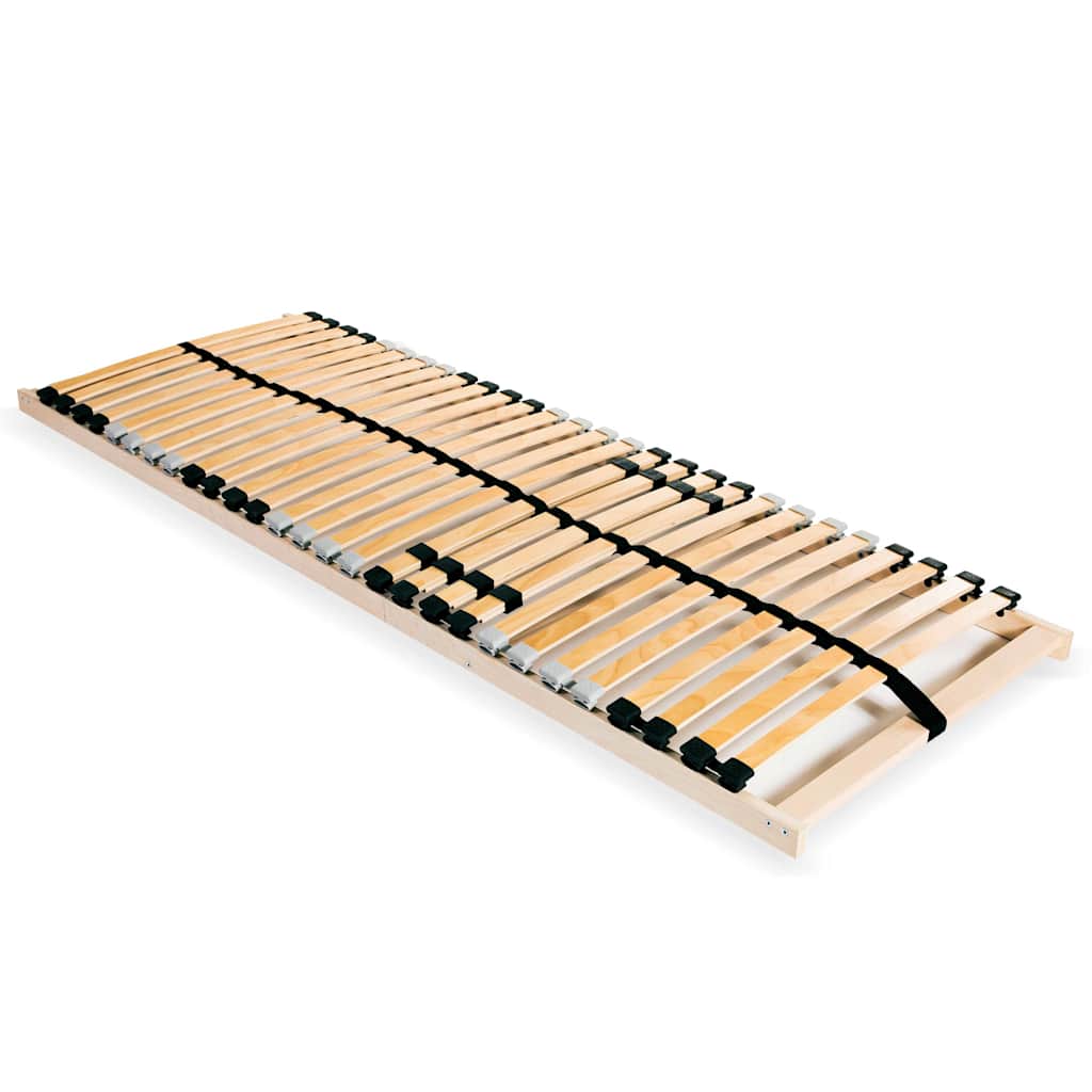lamelbund til seng med 28 lameller 7 zoner 70x200 cm