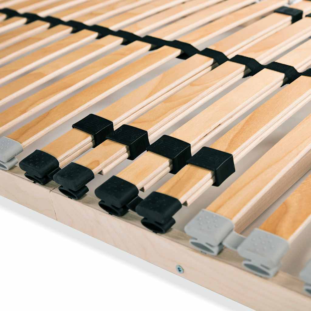 lamelbund til seng med 28 lameller 7 zoner 70x200 cm