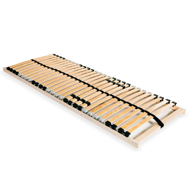 lamelbund til seng med 28 lameller 7 zoner 90 x 200 cm