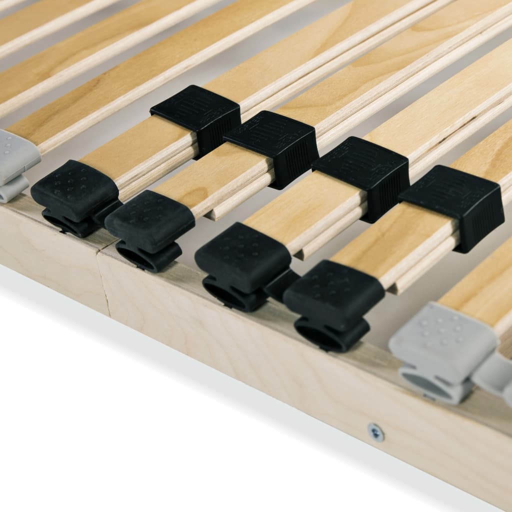lamelbund til seng med 28 lameller 7 zoner 140 x 200 cm