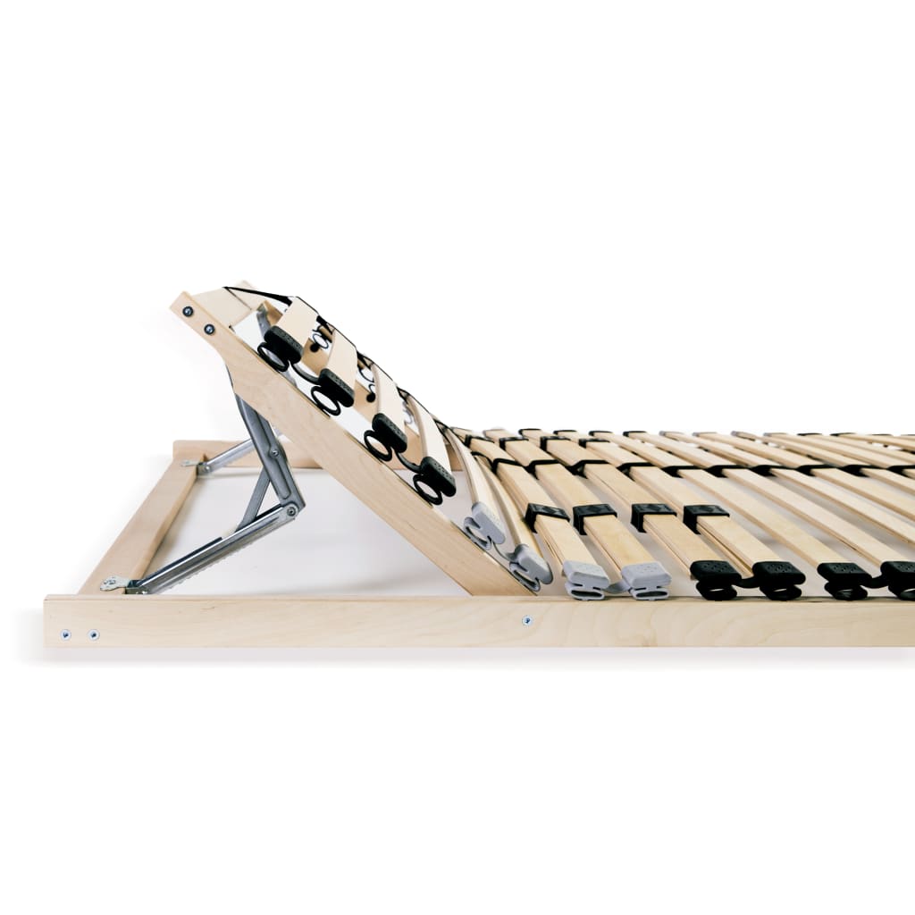lamelbund til seng med 28 lameller 7 zoner 140 x 200 cm