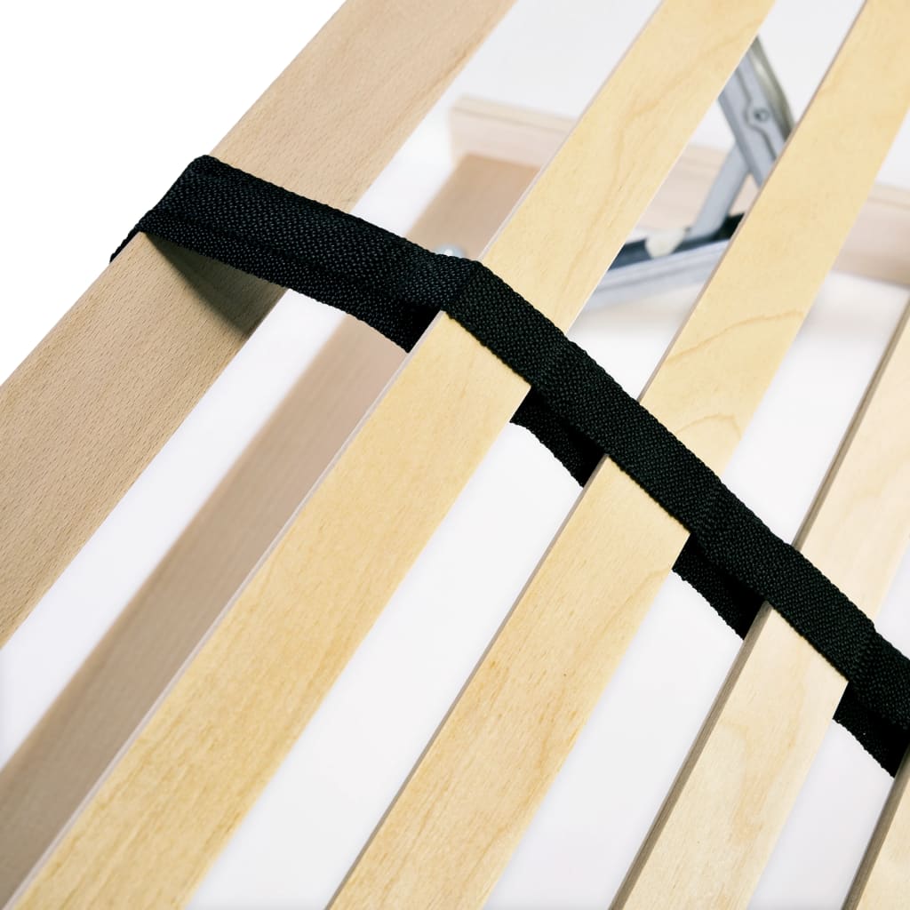 lamelbund til seng med 28 lameller 7 zoner 140 x 200 cm