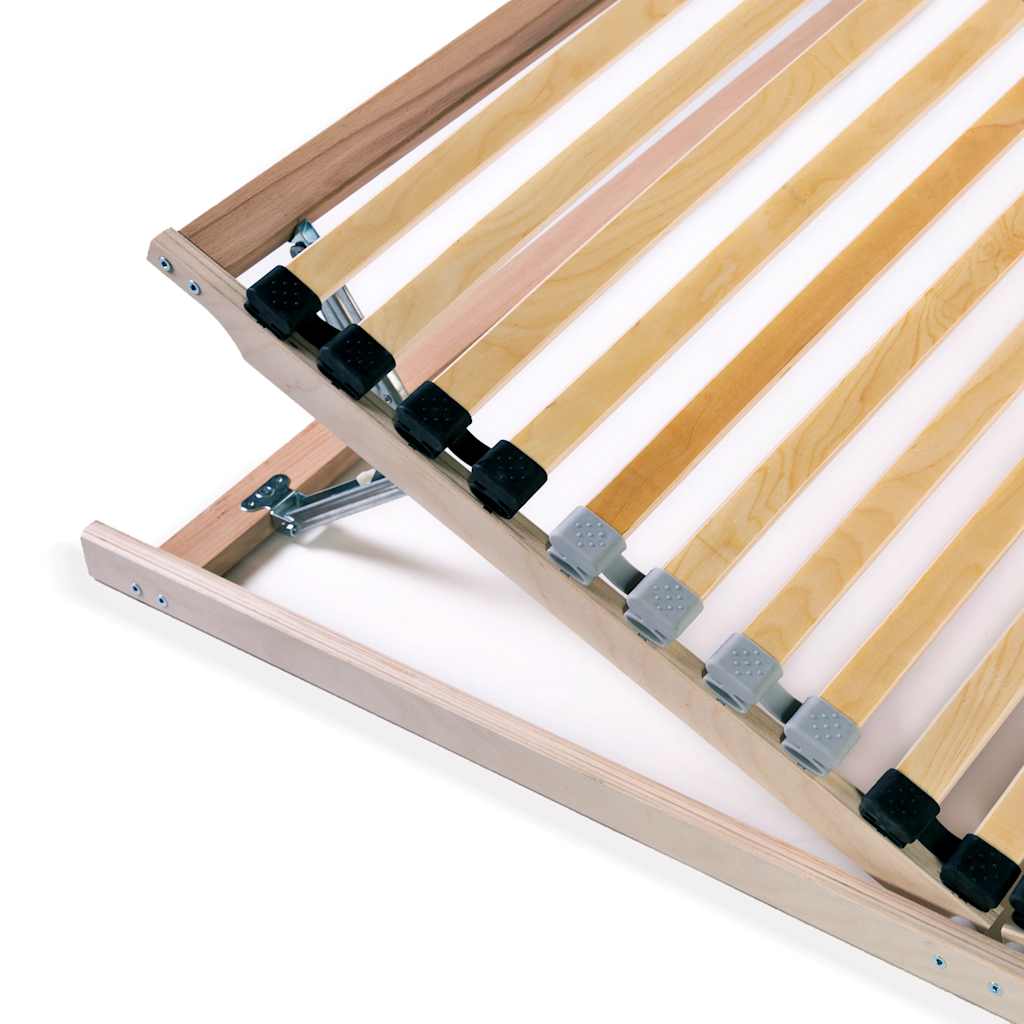 lamelbund til seng med 28 lameller 7 zoner 80 x 200 cm